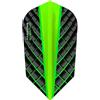 THOR-SPORTS Harrows Quantum Flights Slim/Pear/Kite/Standard in diversi colori (Slim 1 Set, Verde)