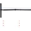 Marchfunny Heavy Duty cinghie di sollevamento 139,7 cm per palestra domestica | Tessuto in poliestere resistente, struttura in nylon imitazione, colore nero, resistente allo sfilacciamento