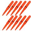 Fsviprx 10 pezzi di ricambio per canna da pesca Glow Stick | Clip on Rod Tip Glow Stick, lampada di allarme, Plugs-in pesca notturna, attrezzatura da pesca resistente, facile da usare