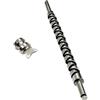 Marchfunny Acciaio inossidabile per l'acciaio inossidabile resistente dell'albero | Adatto per daiwa per seaborg 500MJ, lunghezza 71,9 mm, ripristina avvolgimento liscio, acciaio inossidabile argento