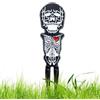 Générique Strumento di Riparazione Divot Golf Strumento Divot a Forma di Cranio con | Accessori da golf in zinco per uomini e donne, forchetta portatile per prato e