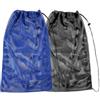Sandyseptember 2-Pack Mesh Dive Bag 68x48cm Grande Capacità Nero Blu | Tessuto traspirante ad asciugatura rapida, previene e, design leggero da 150 g, facile da trasportare ovunque