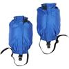 DEEPCRAFF Ghette da Escursionismo Anti Neve Pieghevoli in Nylon Blu | Traspiranti e Resistenti all Abrasione, Protezione Antivento per Attività all Aperto, Taglia Regolabile