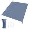 Genérico Tappeto da campeggio per pavimento tenda da campeggio, tessuto Oxford | Tappeto spesso per tenda da campeggio, escursionismo, prato, picnic, patio, terrazza, veranda