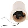Rynplex Ventilatore in Linea Silenzioso da 3 Pollici, Ventola | di raffreddamento silenziosa a flusso d'aria da 12 V, circolazione per dell'aria in condotti, prese d'aria, tende da