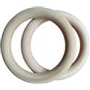 Generico Wooden Gymnastics Rings - Non-Slip Calisthenics Training Set | Wooden Gymnastics Rings 2 Pack with Sweat-Absorbing Non-Slip Grip, Calisthenics Training Equipment for Pull-Ups, Dips