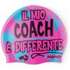 HAND SPORT Il Mio Coach Cuffia in Silicone per Piscina e Nuoto | Taglia Unica