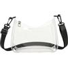 Générique Borsa trasparente Organizer da spalla rimovibile | Pochette trasparente per spiaggia, stadio, concerti, concerti, festival, sport, baseball, lavoro,