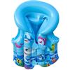 DSOUWEH Giubbotto da nuoto gonfiabile per bambini con forte | al galleggiamento leggero e sicuro per il nuoto, giubbotto da per bambini, più comodo ed ergonomico per