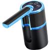 Elnwnnkc Pompa elettrica a 3 velocità, colore nero puro | Batteria da 1200 mAh, pompe portatili per acqua potabile con tubo rimovibile, ricarica USB per uso domestico