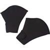 FACAIIO Aqua Resistenza Nuoto Guanti Palmati Neoprene Design per | Aerobica Surf e Immersione Allenamento Impermeabile Fitness Gear con Cinghia Regolabile Nero L