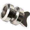 Marchfunny Set di perni per albero a vite senza fine 70,8 mm per riparazione bobina | per acciaio inossidabile premium, resistente, costruzione, adatto per daiwa per seaborg 500J, finitura argento