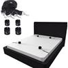 Dooisuue Yoga fitness in nylon, gambe regolabili, combinato con accessori per pilates, ideale per l'uso in coppia
