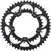 INACMWIH Corona per bici da strada 110BCD CNC 34T 50T per 8-11 velocità nera