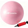 Aylstrornoziqua Palla per pilates, 25 cm, mini palla da ginnastica, fitness con pompa