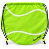SAC4ALL Sacca Sportiva, Zaino Basket, Borsa Asilo, Accessori Basket, NBA, Sacca per Scarpe, Piscina, Pallina da tennis,ATP, Sacca per Sport, Zainetto Scuola, Palla da calcio (Tennis)