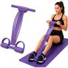 ZenithyrEn Elastico per Esercizi 3 in 1, 10 Tubi Rimovibili, Maniglie e Pedali | Resistenza regolabile per braccia, gambe e addome, ideale per l'allenamento a casa.