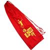 Marchfunny Borsa per racchetta da badminton in velluto, confezione da 3 pezzi, con coulisse