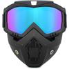 Yuxcnhaw Maschera protettiva integrale per paintball, anti-appannamento, rimovibile e regolabile, per giochi CS, Halloween, giochi di ruolo
