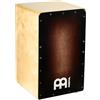 Meinl Percussion Woodcraft Cajon Instrument - Grande Drum Box con Suono Snare e Suono Basso Profondo - Superficie di Suono Espresso Burst (WC100EB)