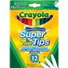Crayola - 12 superpunta lavabili