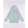 Prénatal Felpa con cappuccio e zip bimba grigio/verde