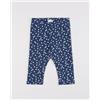 Prénatal Leggings fiori blu scuro bimba