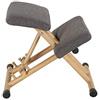 DZDZXQG Sedia da Ufficio Sedia da Gioco Sedia per Computer Sedia in Ginocchio dal Design ergonomico Sgabello Maniglia in Altezza Regolare l'altezza del Ginocchio da Ufficio Postura ergonomica Corretta