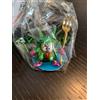 SQUARE ENIX Dragon Quest Metallic Monsters Gallery Mini Demon Figure Gold Fork nuovo sigi...