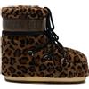 MOON BOOT icon low fleece leopard