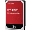 Western Digital WD Red 2 TB 3.5 NAS Hard Disk Interni - 5400 RPM - WD20EFAX