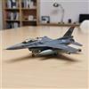 Modello F-16C in Metallo Statico Aereo Militare da Esposizione Base di Supporto