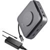 j5create JCD3199P-FN replicatore di porte e docking station per laptop Cablato USB 3.2 Gen 2 (3.1 2) Type-C Grigio