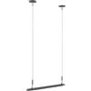 Multibrackets Base da pavimento per TV a schermo piatto Multibrackets 1539 Supporto display espositivi 165,1 cm [65] Nero (M Pro S 1500mm Wire Connect Plate Medi) [7350105211539]