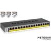 Netgear 16PT POE/POE+GIGABIT UNMANAGED SWCH