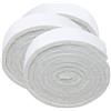 Adsamm® / 3 x rotoli di feltro autoadesivo/Bianco / 19x1000 mm/Nastro/feltro adesivo da 3.5 mm di spessore in nastro/pad protettivi per arredi