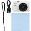 Gistuch Fotocamera digitale 4K, 64 MP, UHD, zoom 18x, autofocus, fotocamera compatta retrò con schermo pieghevole da 3 pollici, ideale per la fotografia di viaggio