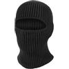 WARAGOD Mjuka passamontagna in maglia 2 in 1, nero,