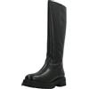 Geox D Iridea D04HRG0BC, Stivali Donna, Black, 37 EU
