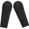 COSMEVIVI Accessori per Freni Sedie a Rotelle 2 Pezzi Coperture Maniglia in PVC Resistente, Estensioni Leve Freno per Carrozzina Disabili Montaggio Rapido e Sforzo