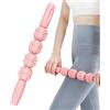 Generico Rullo per massaggio, Stick per massaggio Massaggio Rilassante a 4 Rulli | Massaggiatore per muscoli del polpaccio Recupero muscolare, gamba, braccio posteriore, corpo per yoga, fitness, corsa, alp