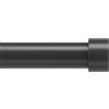 Umbra, Bastone per tenda Cappa, include 2 terminali abbinati, staffe e ferramenta, da 167 a 300 cm, nero