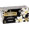 Twinings, Tè Nero Aromatizzato alla Vaniglia, Gusto Dolce e Avvolgente, Infusi e Tisane, 1 Confezione da 25 Filtri