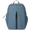 KCB Zaino piccolo Skid, design urbano e funzionale, tasche interne ed esterne organizzate, tasca nascosta di sicurezza, manici regolabili, 100% vegano, Acqua, pequeño, Casual