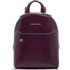 PIQUADRO Zainetto donna in pelle | Protezione antifrode RFID, Alloggio tablet, Ufficio e tempo libero, Uso quotidiano, Spallacci ergonomici