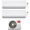Tcl CONDIZIONATORE TCL DUAL SPLIT SAVEIN F6 9000+18000 BTU WIFI INVERTER MT2730 A++