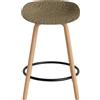 Normann Copenhagen - Sgabello bar Mat - Marrone - Faggio certificato FSC - Designer Peter Hiort-Lorenzen