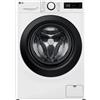 LG AI DD F2R3S09NSWB LAVATRICE SLIM, Caricamento frontale, 9 kg, 12 programmi, Profondità 47,5 cm, Giri 1200 rpm, Bianca, livello rumorosità centrifuga 71 dB(A), Classe A