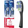 Colgate Keep - Testine di ricambio per spazzolino da denti, pulizia profonda, confezione da 4