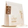Glow25® Collagene in polvere [450g] - con vitamina C | Collagene idrolizzato con vitamina C - Peptidi di tipo I e III - Buona solubilità